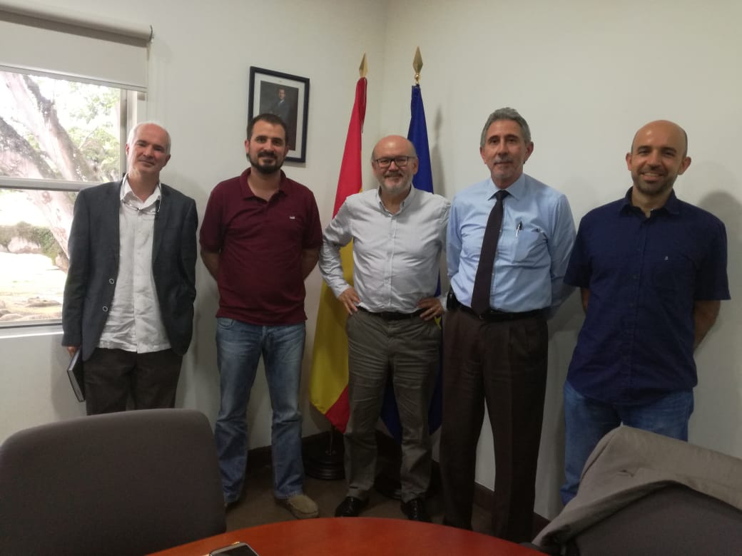 Visita de D. FERNANDO J. – ONTIVEROS, jefe del DEPTO. de Cooperación financiera – FONPRODE